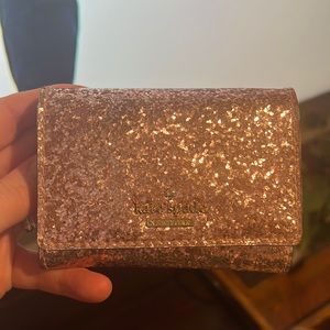 Kate Spade Wallet - Pink & Glitter